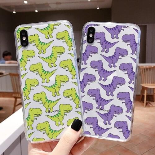 For Samsung Galaxy A12 A21S A41 A31 A21 A11 A71 A51 A90 A50 A70 A30 A40 A10 A10e A20e A6 Plus 2018 M31 M30 S M11 Dinosaur Cases
