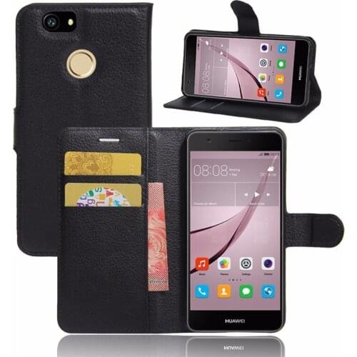 For Huawei Nova Case 5.0 inch Luxury Wallet PU Leather Back Cover Phone Case For Huawei Nova Case Flip Protective Skin Bag