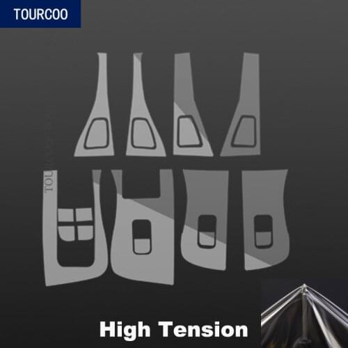 For Tesla Model 3 Interior Exterior TPU Protection Film Central Console Door Handle Films