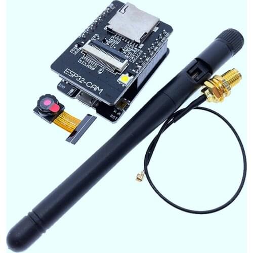 ESP32-CAM-MB USB ESP32 Serial to WiFi ESP32 CAM Development Board CH340G 5V Bluetooth+OV2640 Camera+2.4G Antenna IPX