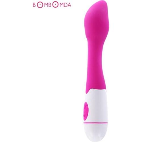 Big Head Silicone G-spot Dildo Vibrator Body Massager 30 Speed Waterproof Oral Clit Bullet Vibrator Women Erotic Toys