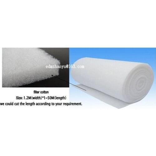 Filter Cotton for EDM machines / size:1.2W*1~50L (meter)