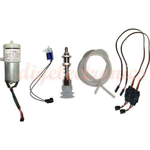 Robot Arm Air pump valve Pwm Electronic Switch Controller Vacuum Suction Cup With Arduino Servo Control Panel Manipulator Kit