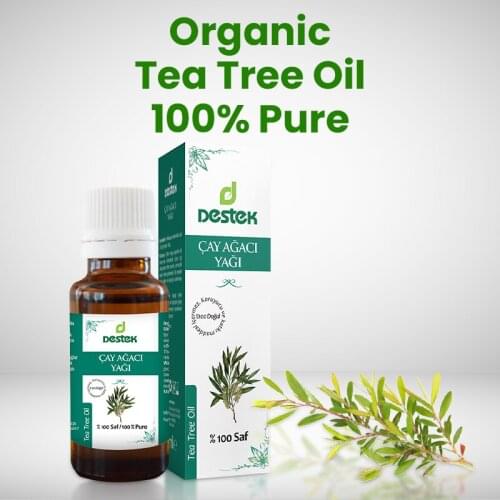 Tea Tree Oil 100% Pure Organic 10 ml, 20 ml Turkish Seed Plant Oils Essential Oils Natural Oils Aromatherapy Oils Natural Vegan Herbal Health Beauty Skin Care Body Care Skin Care Hair Care Body Care