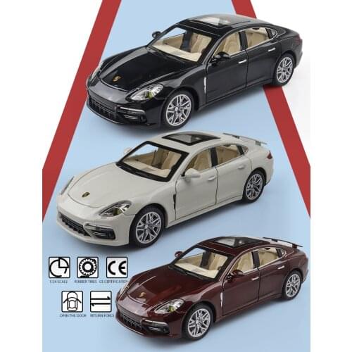 1:24 Alloy Model Panamera Luxury Car Best Christmas Gifts Toys For Children CheZhi Simulation Exquisite Diecasts Toy Vehicles