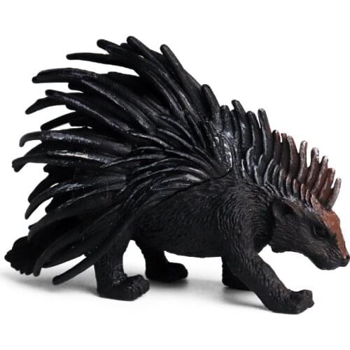 Porcupine Animal Model Action Figure Simulation Wild Animal Action Figures Collection PVC Childrens Cognitive Toys