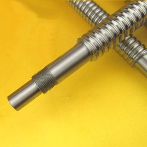 SFU1204 Ball Screw L700mm Ballscrew With SFU1204 Single Ballnut For CNC End Machined