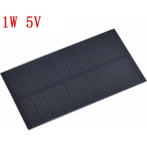 Smart electronics Solar Panel 1W 5V electronic DIY Small Solar Panel for Cellular Phone Charger Home Light Toy etc Solar Cell
