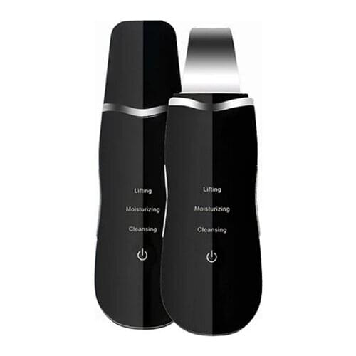 Ultrasonic Facial Skin Cleaning Device, Skin Scrubber USB Pore Cleanser Exfoliator 4 Modes Anion Machine for Skin Care