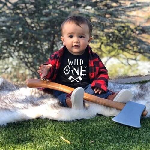 Wild One Birthday Shirt First Birthday Shirts Boys 1st Birthday tops 1st Birthday outfits Girls First Birthday tees