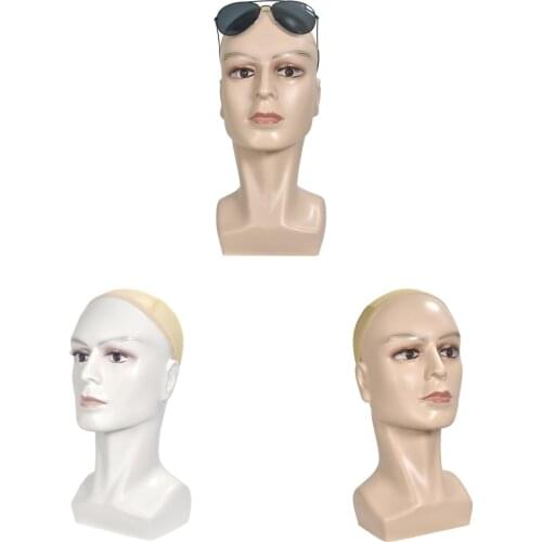 Female Head Model Training Head Cosmetology Professional Manikin Head for Wigs Making and Display Doll Head - Various Colors