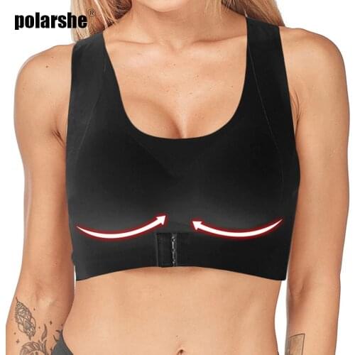 Undrewear Woman Bra Front Buckle Body Shaper Corset Tops Sculpture Back Chest Lines Underwear Back Support Posture Corrector