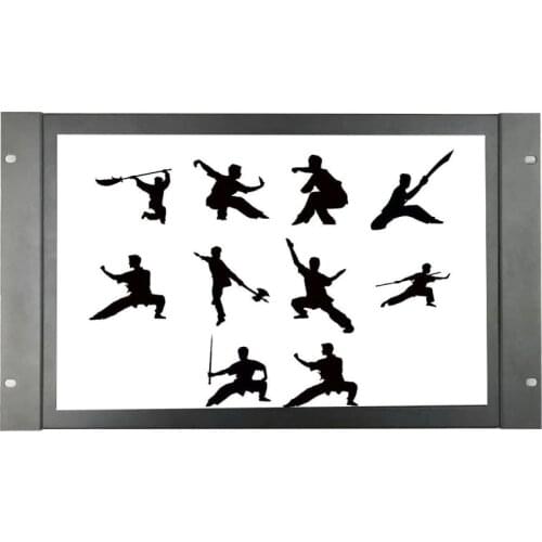 ZHIXIANDA 17.3 Inch Display 1920x1080 HDMI VGA BNC AV USB Input With Speaker Industrial Open Frame Touch Screen LCD Monitor