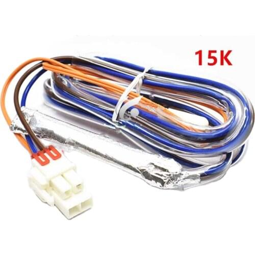 1PCS new for original frost free refrigerator parts defrosting temperature sensor probe 10K LONG 38CM
