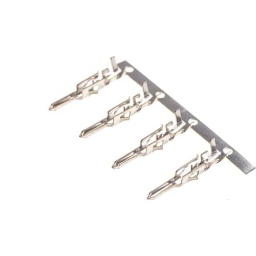 100PCS 4.2mm 5559 Male ATX EPS PCI-E PCE Express Tin Plate Crimp Terminal pin for Computer Power Connector Female Housing
