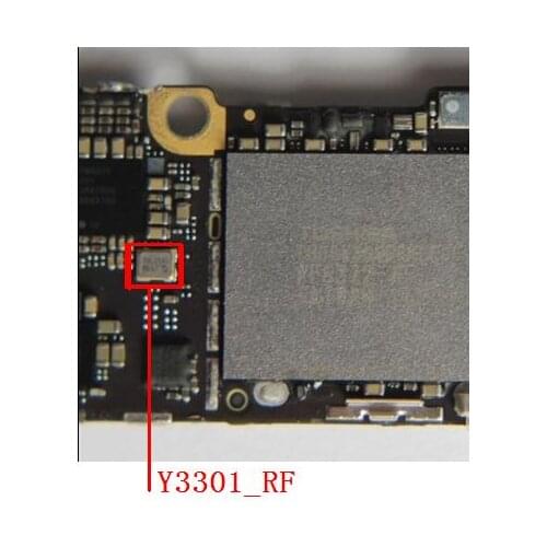 5pcs/lot Y3301_RF For iPhone 6 6g crystal quartz chip ic 2 PIN