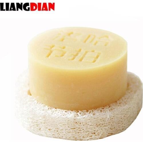 50pcs/lot 2cm Thick 6-8cm wide Natural Loofah Luffa Slice DIY Customize Soap tools Cleaner Sponge Scrubber Soap Holder