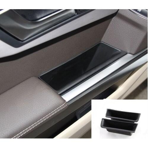 Car Styling Car Door Handle Storage Box Contain Holder Tray For Mercedes Benz GLK Class X204 GLK 200 220 250 300 Car Accessories