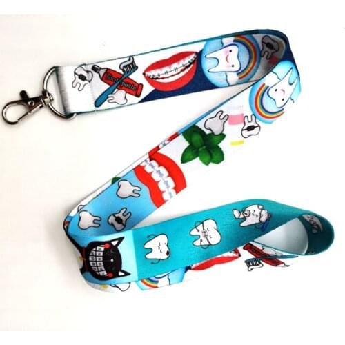 More style 10 pcs betty Badge Lanyard for Keys Mobile Phone Neck Straps Cartoon Keychains Lo