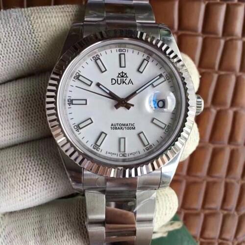DUKA Date Wrist Watch 2021 New luxury Mechanical watch for men automatic watch men NH35 Waterproof Sapphire crystal watch male