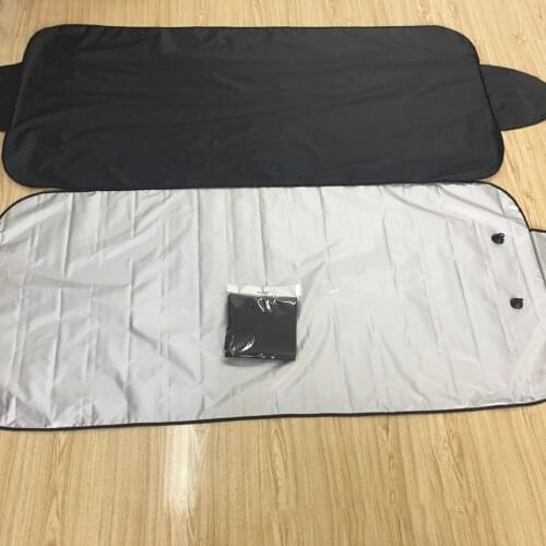 Car Windshield Covers Fornt Rear Magnetic Portable Exterior Protector for Snow Frost Sun Protection