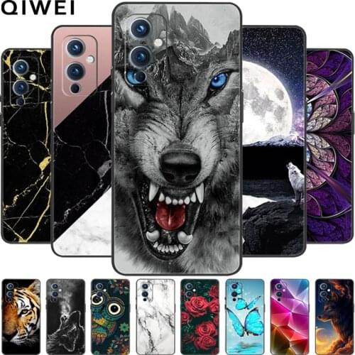 For Oneplus 9 Case Cute Cartoon Soft TPU Silicone Cover For One Plus 9 Pro Phone Cases For Oneplus9 9 9Pro Shells Coque 1+9
