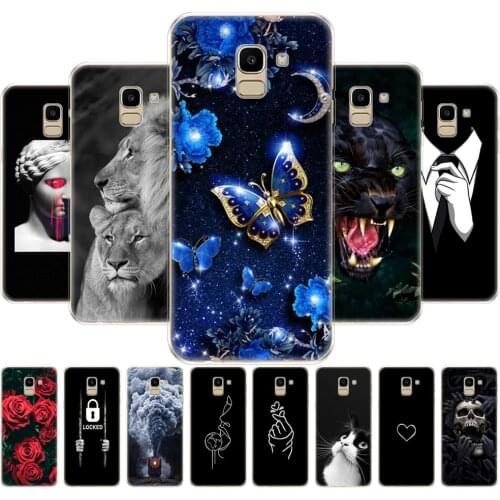 Case For Samsung J6 2018 Case EU J600 J600F SM-J600F Soft TPU Cover For Samsung Galaxy J6Plus 2018 J6+ J 6 Plus J610 J610F
