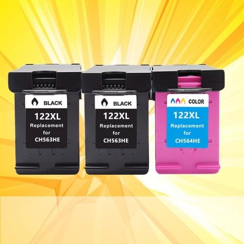 122XL Replacement for hp cartridge 122 xl new version Deskjet 1510 2050 1000 1050 1050A 2000 2050A 2540 3000 3050 3052A printer