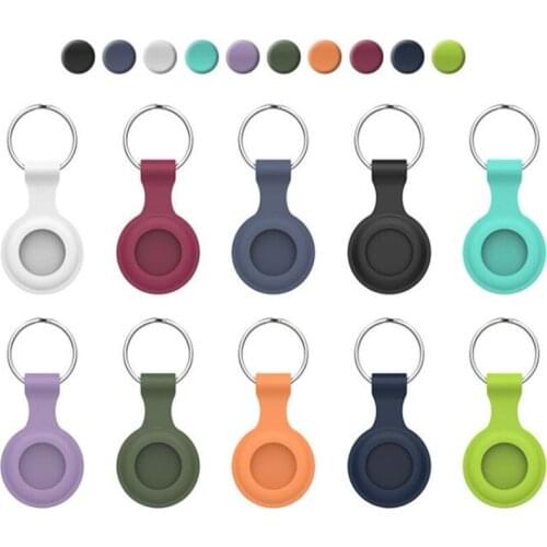 Colorful Protection Cover For AirTags Protective Case Sleeve Anti-scratch Anti-lost Protector Shell For Air Tags Locator Tracker