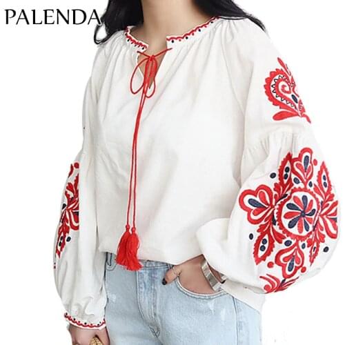 Cotton blouse soft fabric boho