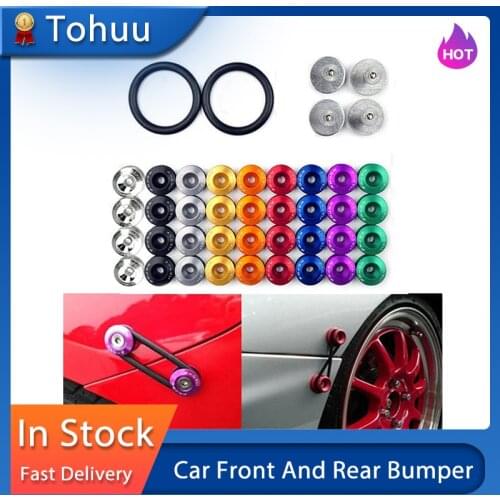 Car Front And Rear Bumper Hatch Fixing Buckle Nuts And Bolts Auto Replacement Parts Reinforced Surrounding Pad