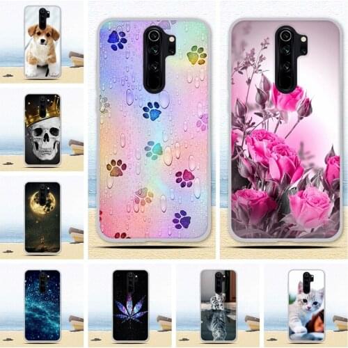 Fashion Case For Xiaomi Redmi Note 8 Case cover Soft TPU Silicone Phone coque on For Xiaomi Redmi Note 8 Pro cartoon coqa
