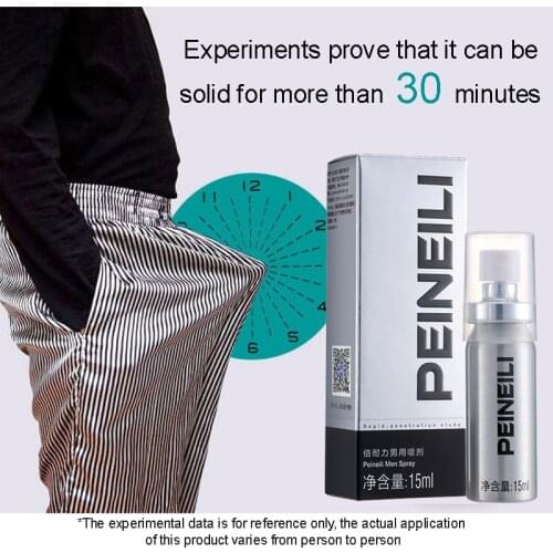 15ml Male Delay Spray Increase Libido Enhanced Erection Prevent Premature Ejaculation Delay Spray PEINEILI Brand Products