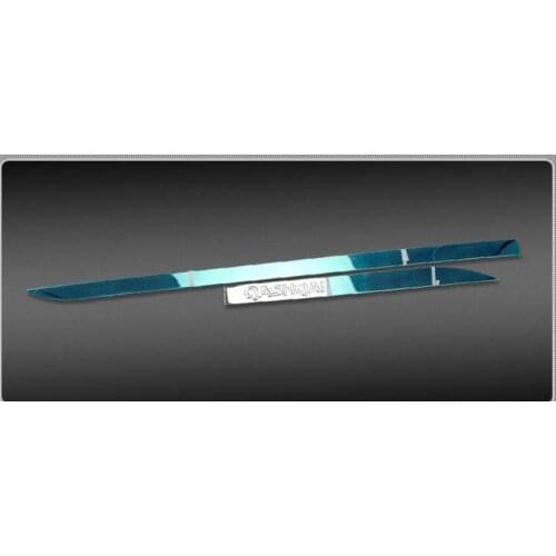 Fit For Nissan Qashqai 2014 2015 2016 2017 J11 Chrome Body Molding Door Side Line Trim Cover Surround Styling Guard Garnish