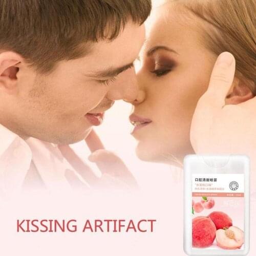 15ml Fruity Breath Refreshing Spray Agent Fresh Anti Smoke Bad Breath Odor Spray Treatment Breath Freshener Oral Hygien