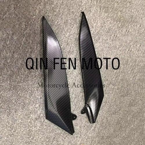Fit For Yamaha YZF R1 2004-2006 Carbon Fiber Paint Gas Tank Side Trim Cover Fairing Cowl
