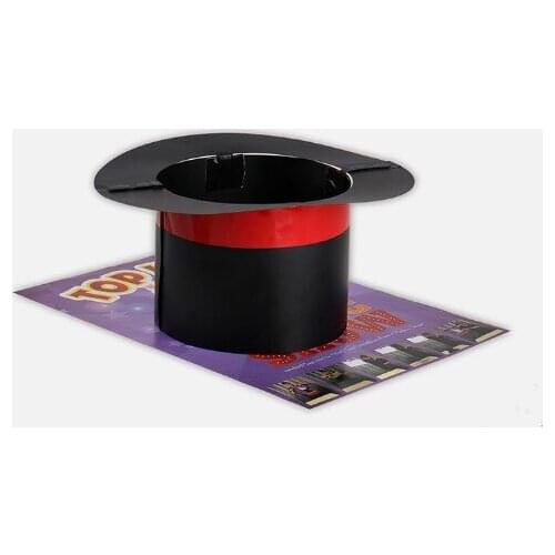Top Hat Magic Show Magic Tricks Rabbit Magician Stage Illusions Accessory Mentalism Hat Appearing from Poster Magica