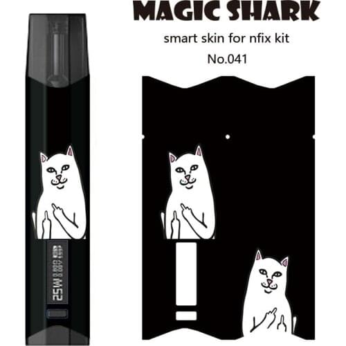 2021 Leaf Joker Skull Cat Che Gue Ara Ultra Thin Sticker for Nfix Case Skin Tape for Smok Nfix Vape Pod No Fade