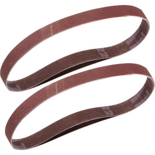 Uxcell 4pcs 1/2-inch X 18-inch(15mm X 452mm) Sanding Belt 240 Grit Aluminum Oxide to wood, plastic, fiberglass steel etc