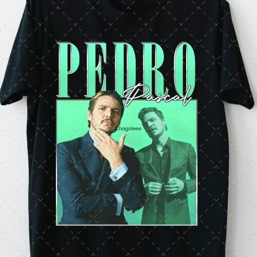 Vintage Pedro Pascal T Shirt Homage T Shirt(3)