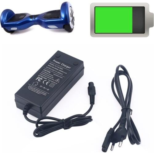 42V 2A Light Lithium Battery Charger Electric Bicycle Bike Scooter Charger Power Supply Balance Car Charging Equipment