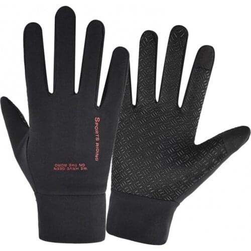 Winter Men Anti Slip Waterproof Touch Screen Warm Snowboard Motorcycle Gloves Bicycle Riding Glove Bike Cycling Racing Glove