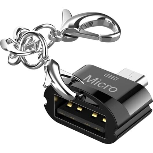 Micro USB OTG Adapter Male To USB 2.0 Female Connector for Samsung A7 Xiaomi Redmi Note 5 Microusb OTG Adaptor