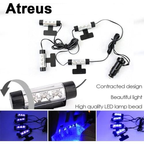 Atreus 2018 Car Atmosphere Lamp Interior LED Light Decorative For Mercedes benz W204 W203 W211 AMG Mini cooper Skoda octavia a5