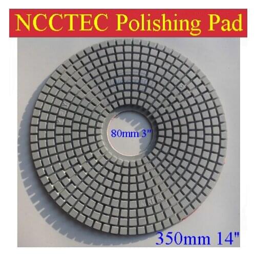 14'' 350mm big Diamond Polishing pad | Terrazzo granite concrete Grinding machine use | grit 150# 300# 500# 1000# 2000# 3000