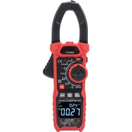 DIY sewing tool tools HT208D 6000 Count AC/DC Digital Clamp Meter Multifunctional Multimeter for Home Outdoor Embossing tools