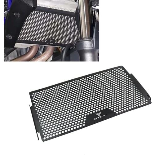For Yamaha MT-07 FZ-07 MT07 FZ07 FZ 07 MT 07 2014-2018 Stainless Steel Motorcycle Radiator Grille Grill Protective Guard Cover