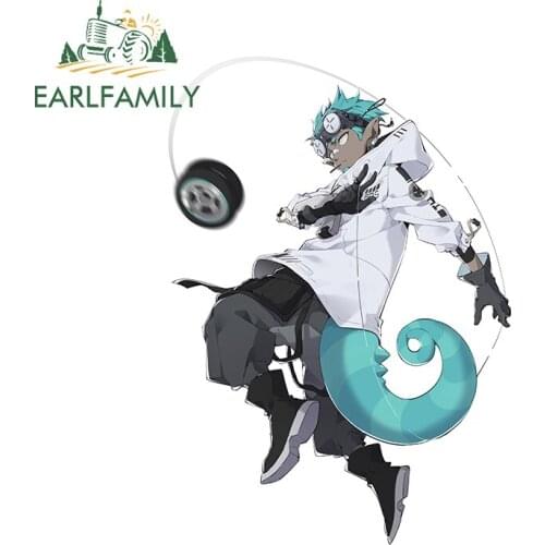 EARLFAMILY 13cm x 11.5cm for Fashion Boy Fine SUV Car Stickers Personality Snowboard Creative Waterproof Window Trunk Decal