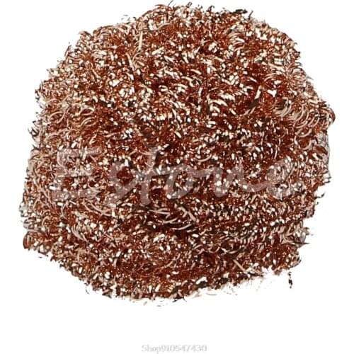 Hot Steel Wire Sponge Ball Welding Soldering Solder Iron Tip Cleaner Cleaning N19 20 Dropship