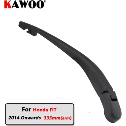 KAWOO Car Rear Wiper Blade Blades Back Window Wipers Arm For Honda Fit Hatchback (2014 Onwards) 335mm Car Accessories Styling